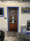 Ticket Booth Door Wrap