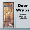 Mill City Rustic Door Wrap