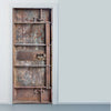 Old Western Bank Vault Metal Door Wraps