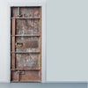 Old Western Bank Vault Metal Door Wraps