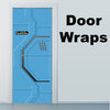 Star Trek Blue Door Wraps Left side
