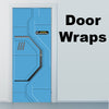 Star Trek Blue Door Wraps Right side