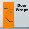 Star Trek Orange Door Wraps left side