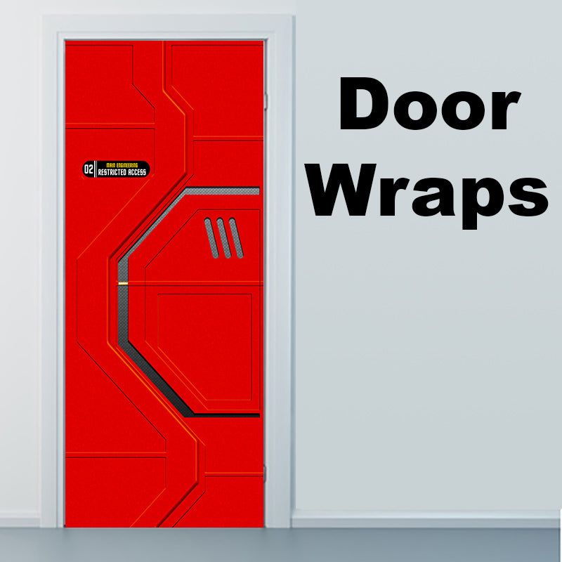 Star Trek Red Door Wraps left side