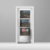 Vintage Gas Station Custom Printed Door Wrap