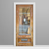 Vintage Store front door wrap Background