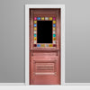 26 Stain Glass Red Door Wrap blank