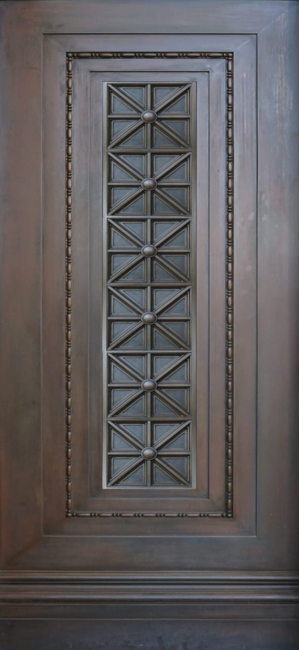 6-Window Copper Custom Printed Door Wrap
