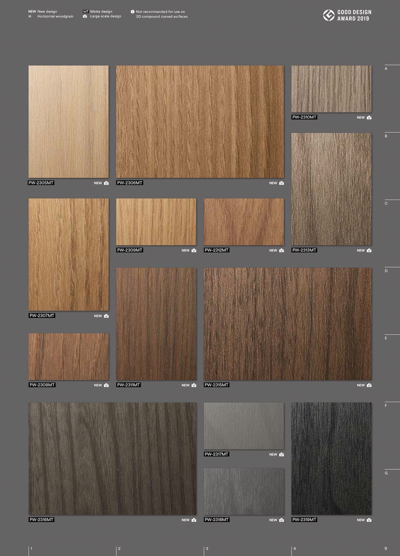 3m Patterns 3M Di-Noc Premium Wood PW-2313MT Architectural Film