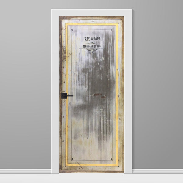 Antique DS Metal Safe Door Wrap