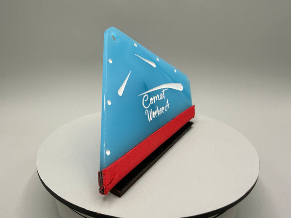 Architectural Film Squeegee Worker A Comet Glowin the Dark