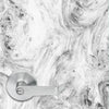 White Amboyna Burl Wood Slab Vinyl Door Wrap