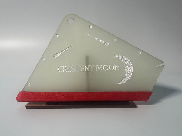 Architectural Film Squeegee Worker A Crescent Moon Glowin the Dark