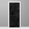 Black Concrete Texture Vinyl Door Wrap