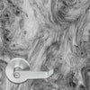 Gray Amboyna Burl Wood Slab Vinyl Door Wrap