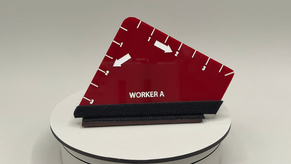 Architectural film Squeegee Worker A Fire