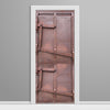 Mining Car Rusted Metal Door Wrap