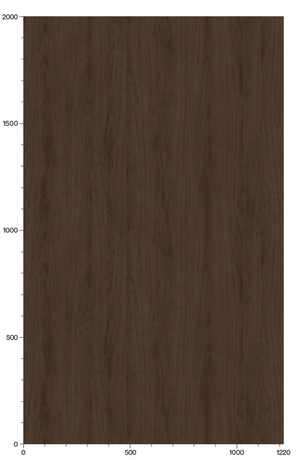 3M Di-Noc Walnut PW-2314MT Architectural Film Pattern Scale