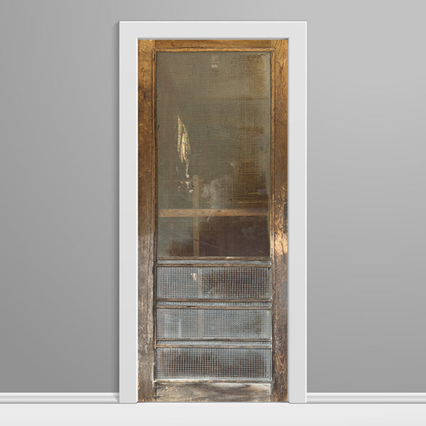 Ghost Town Silver City Screen Door Wrap