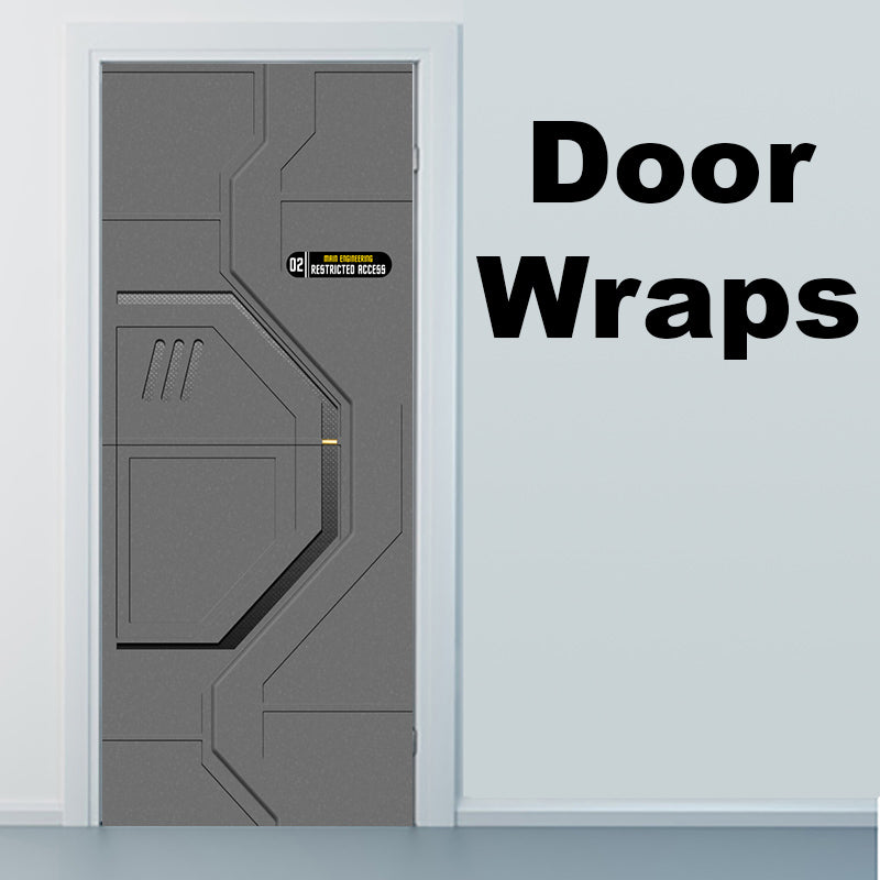 Star Trek Grey Door Wraps Right Side