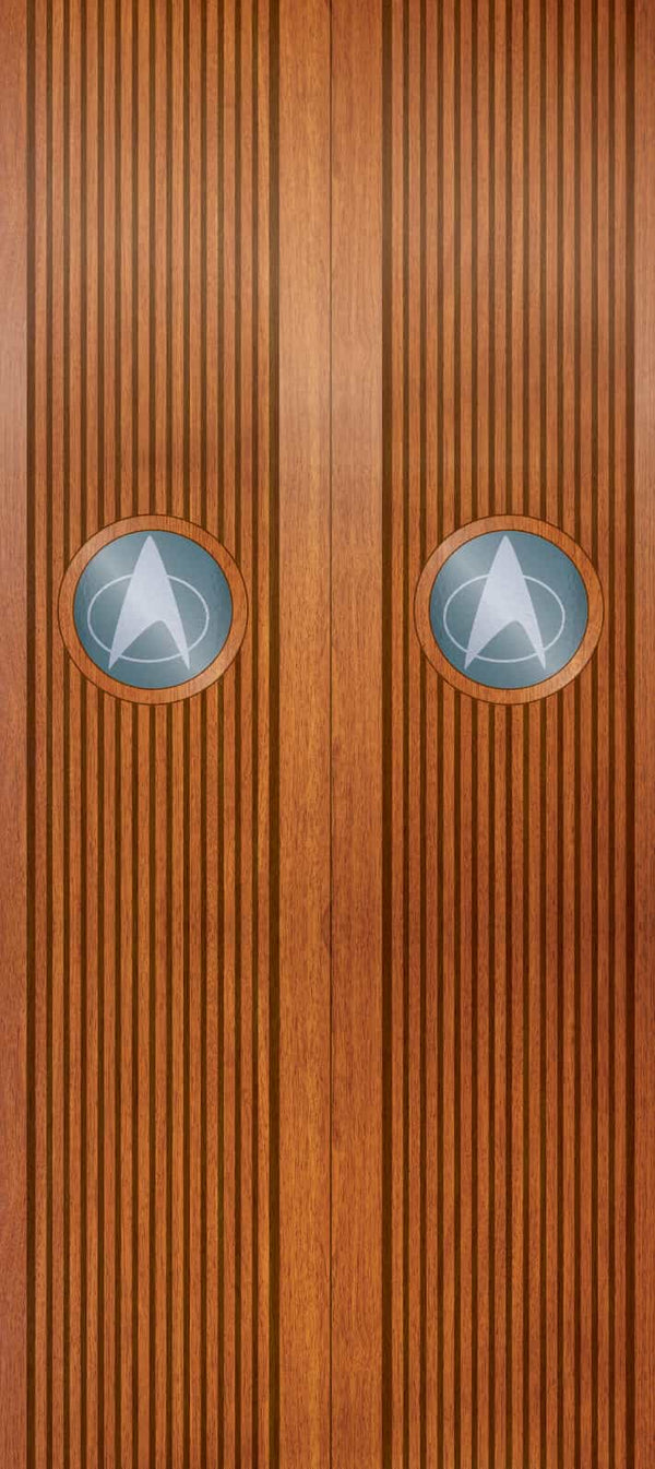 Star Trek Ten Forward Custom Printed Door Wrap
