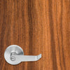 Walnut AW Finish Slab Vinyl Door Wrap