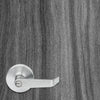Walnut Black and white Slab Vinyl Door Wrap