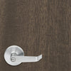 Driftwood Stain Elm Slab Wood Grain Vinyl Door Wrap