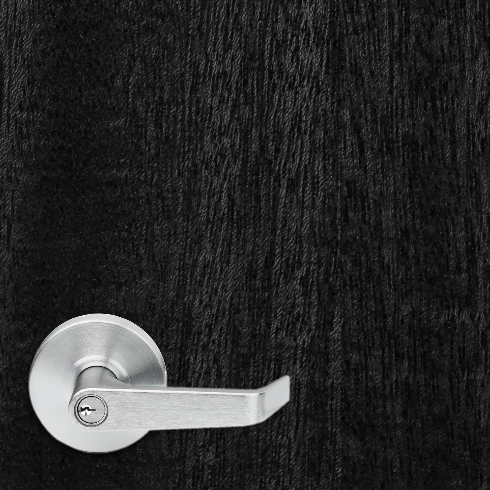 Ebony Elm Slab Wood Grain Vinyl Door Wrap
