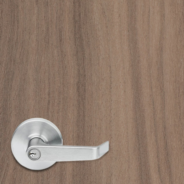 Walnut Raw Slab Vinyl Door Wrap