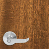 American Elm Slab Wood Grain Vinyl Door Wrap