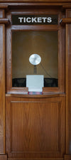 Ticket Booth Door Wrap Blank