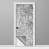 White Amboyna Burl Wood Slab Vinyl Door Wrap