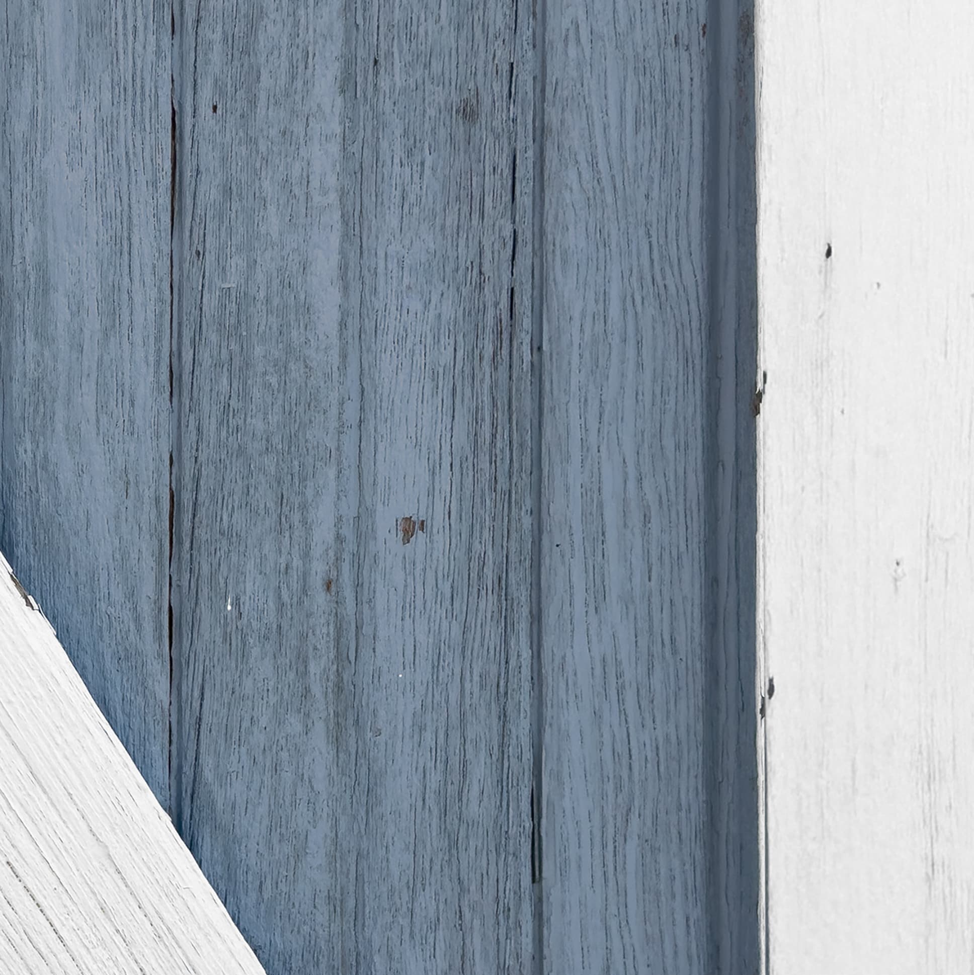 Blue Dairy Farm Door Wrap