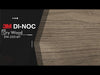 30 second spinner video of a 3M Di-Noc Architectural Finish pattern applied to a compound 3D surface to show how it is applicable to complex shapes and how its surface finish interacts with overhead lighting. 