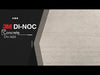 30 second spinner video of a 3M Di-Noc Architectural Finish pattern applied to a compound 3D surface to show how it is applicable to complex shapes and how its surface finish interacts with overhead lighting. 