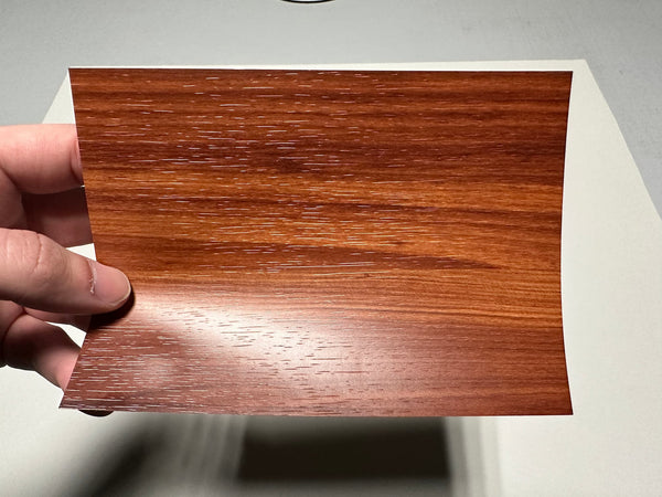3M Di-Noc Plum Wood Grain WG-940 Pattern Sample